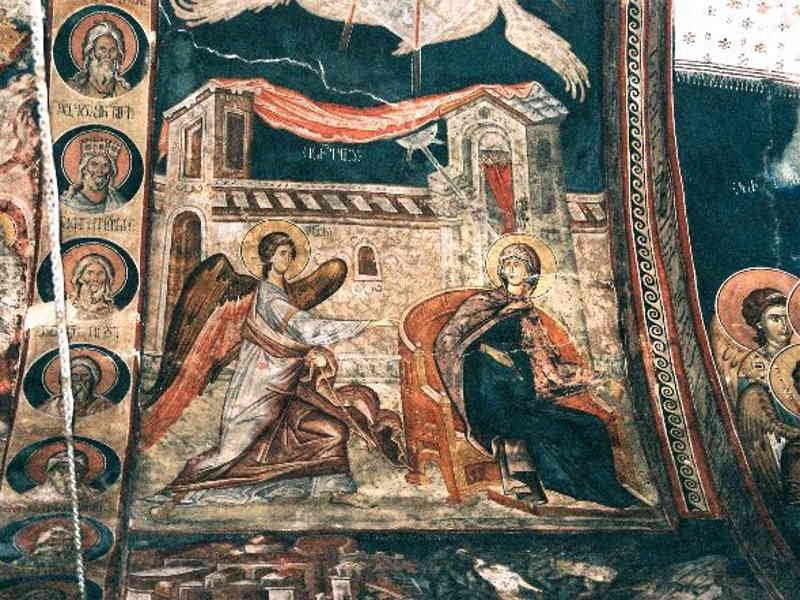 Freska Ubisi vienuolyne