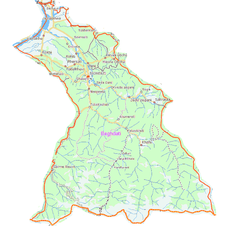 Baghdati žemėlapis
