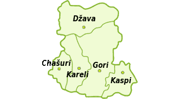 Šida-Kartli municipalitetai