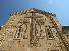 Ananuri cerkvės fasadas