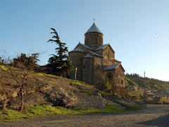 Tbilisis. Avlabari. Metechi cerkvė