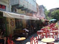 Tbilisis. KGB kavinė senamiestyje